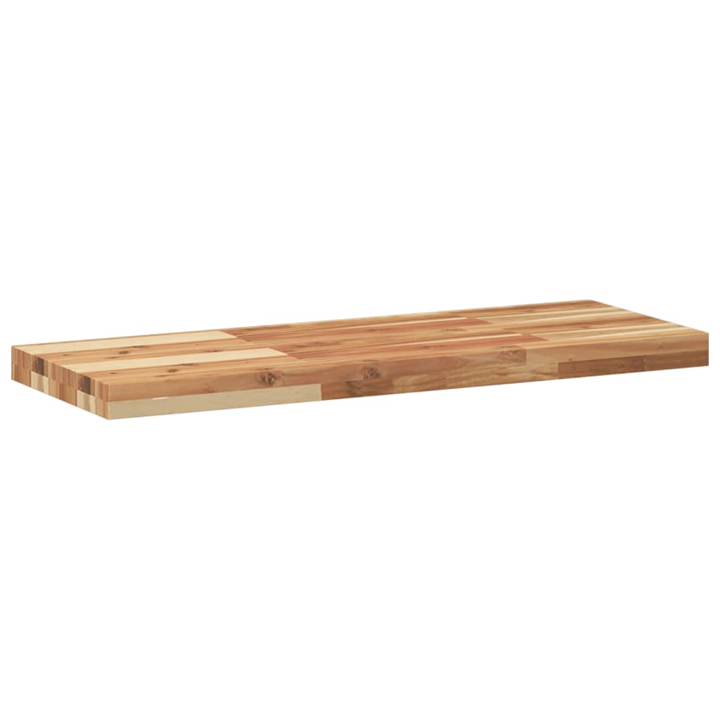 Stolna ploča 80x30x4 cm pravokutna od masivnog drva bagrema