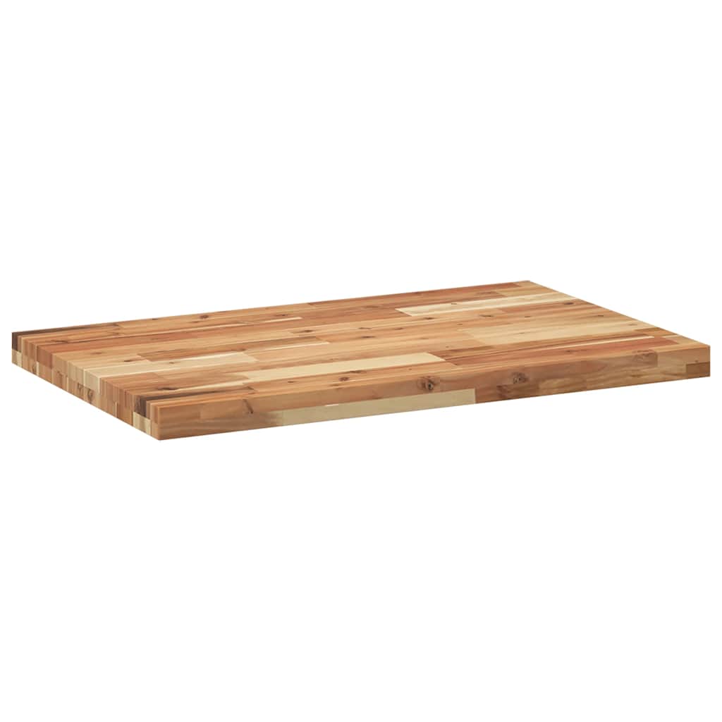 Stolna ploča 140x50x4 cm pravokutna od masivnog drva bagrema