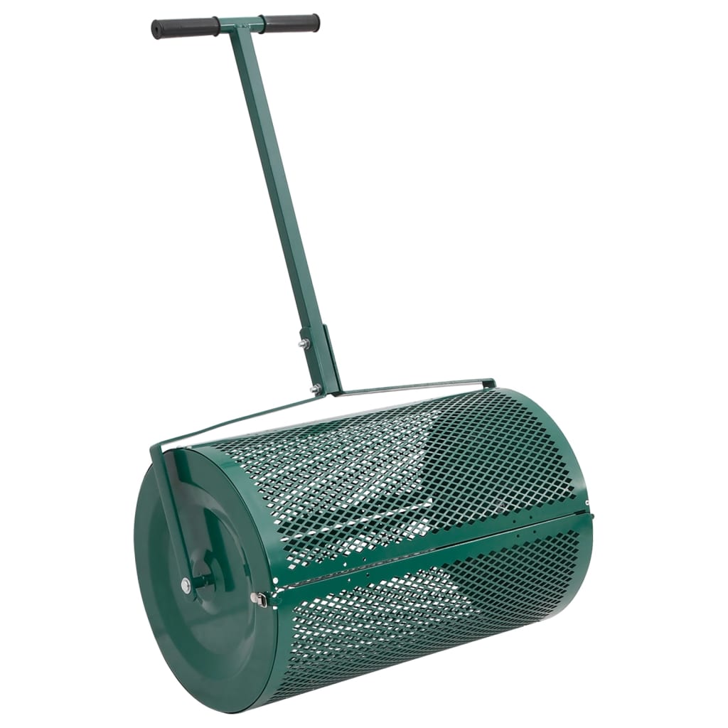 Rasipač komposta 75L zeleni Ø 40 x 60 cm čelični