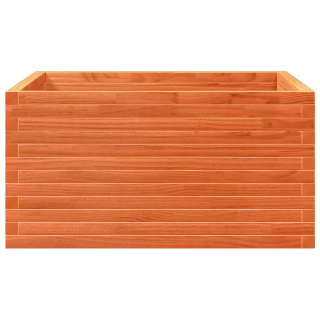 Vrtna sadilica voštano smeđe boje 90 x 90 x 46 cm od borovine