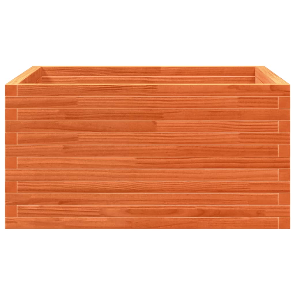 Vrtna sadilica voštano smeđe boje 90 x 90 x 46 cm od borovine