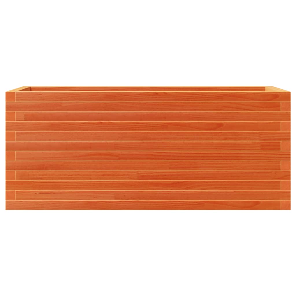 Vrtna sadilica voštano smeđe boje 110x40x46 cm od borovine