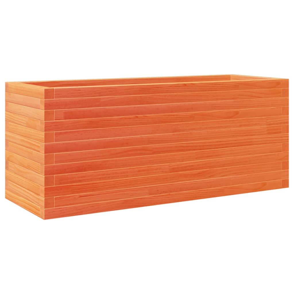 Vrtna sadilica voštano smeđe boje 110x40x46 cm od borovine