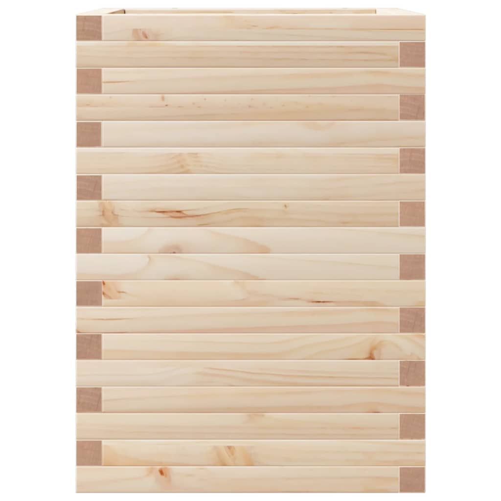 Vrtna sadilica 50x50x68,5 cm od masivne borovine