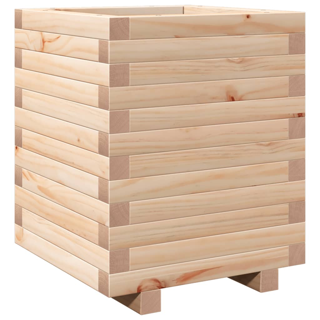 Vrtna sadilica 40 x 40 x 49,5 cm od masivne borovine