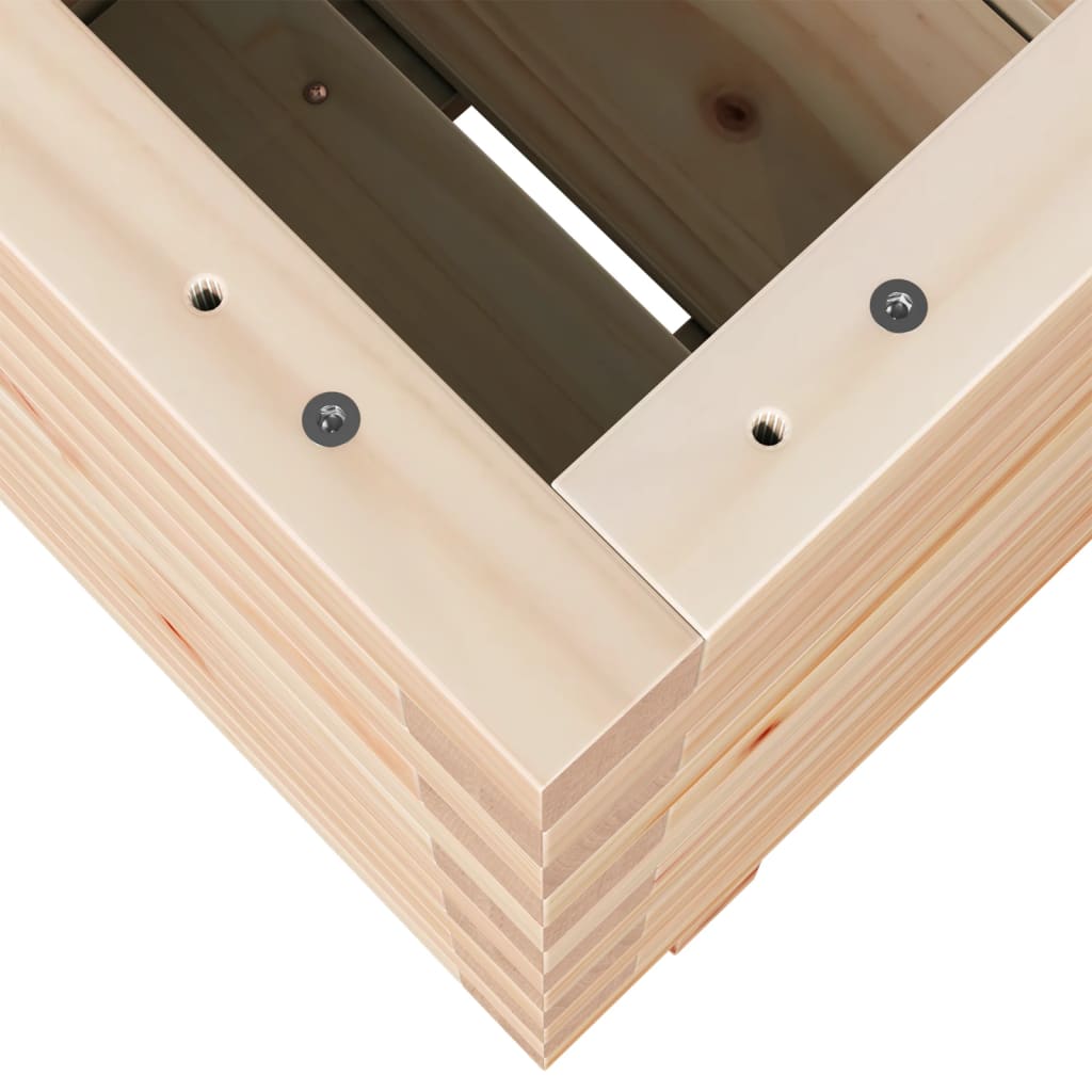 Vrtna sadilica 40 x 40 x 49,5 cm od masivne borovine