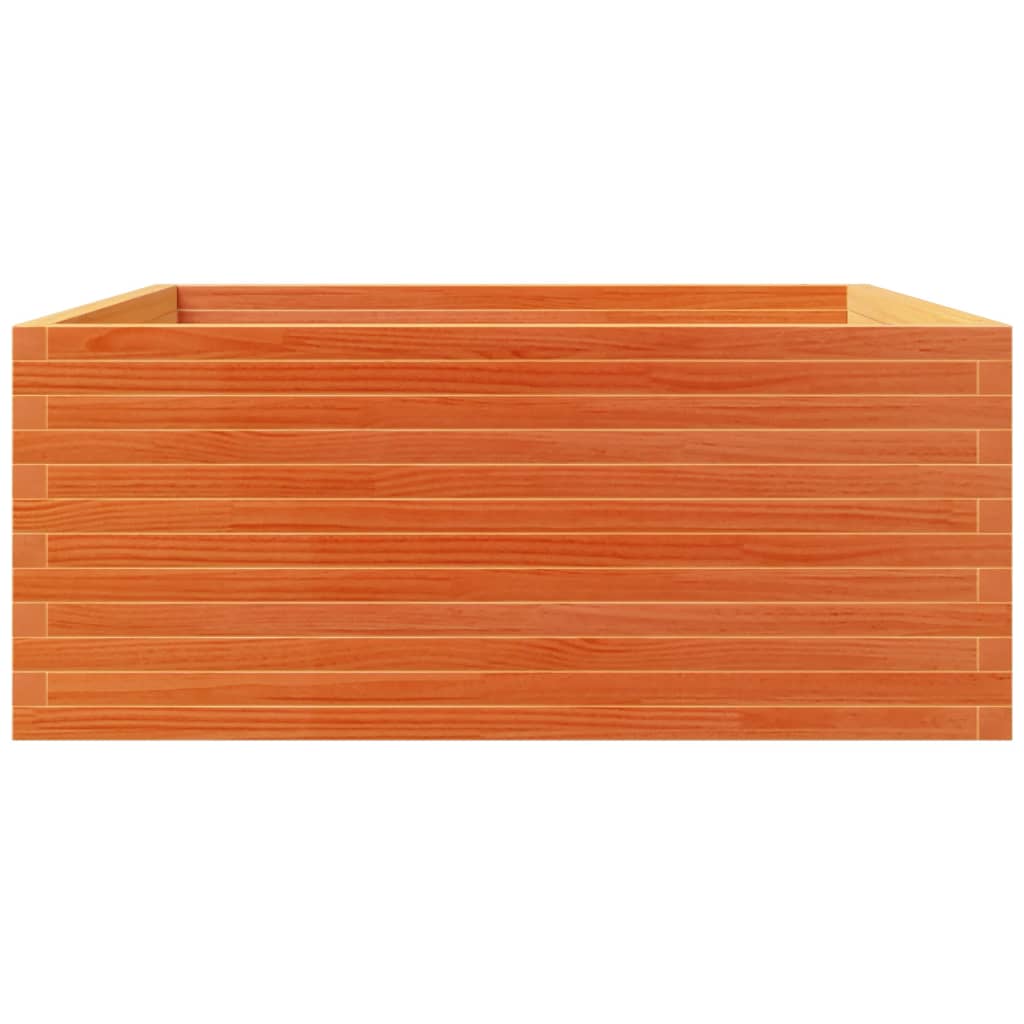 Vrtna sadilica voštano smeđe boje 110x110x49,5 cm od borovine