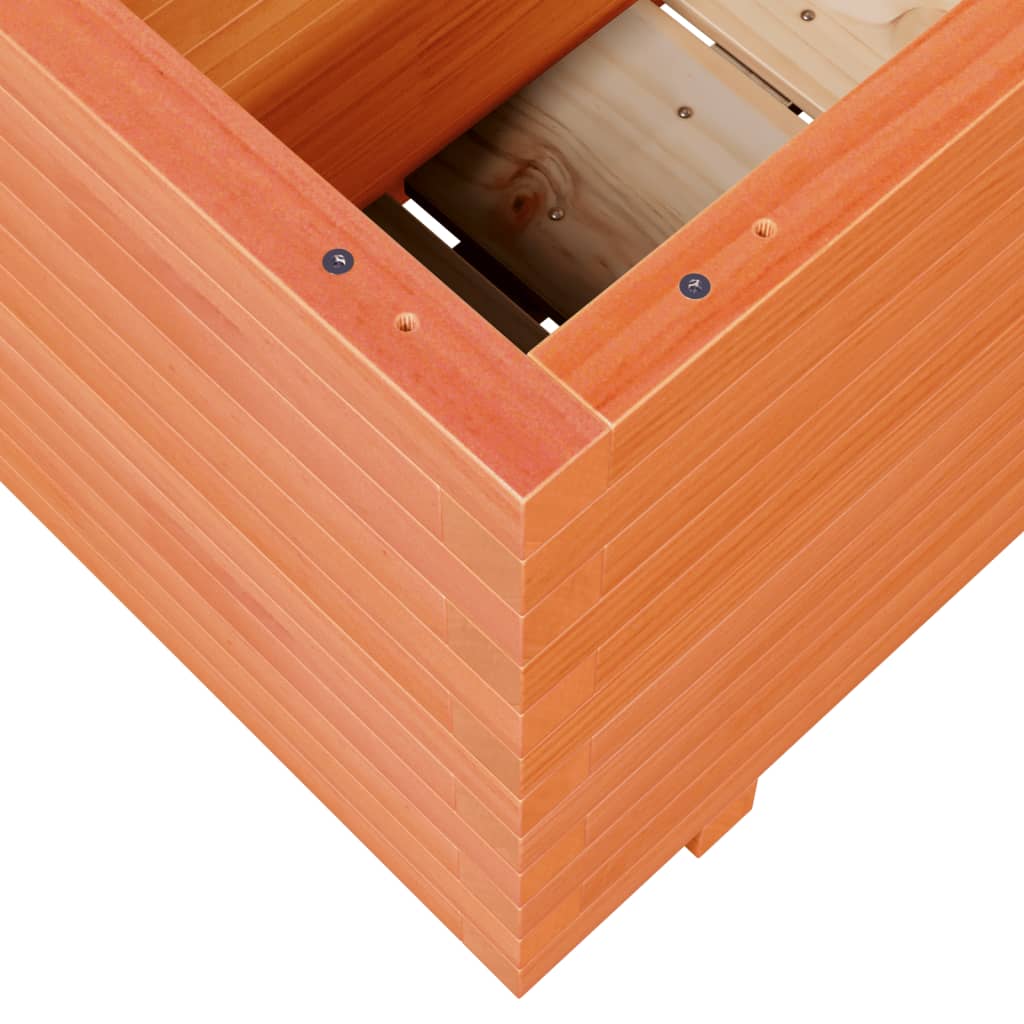Vrtna sadilica voštano smeđe boje 90x40x49,5 cm od borovine
