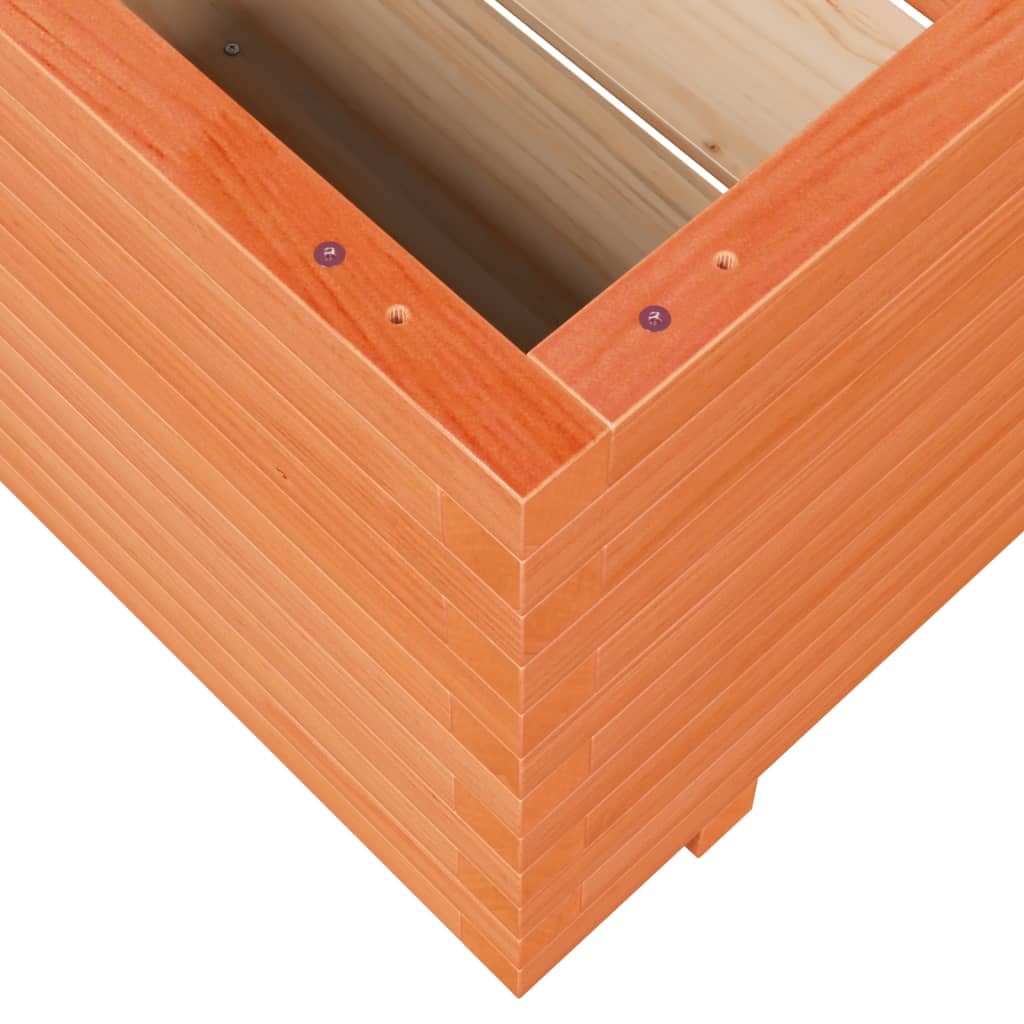 Vrtna sadilica voštano smeđe boje 90x60x49,5 cm od borovine