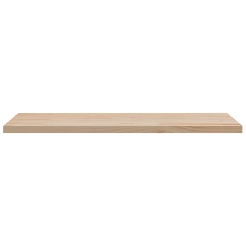 Ploča za stol 80 x 50 x 1,7 cm od masivne borovine pravokutna