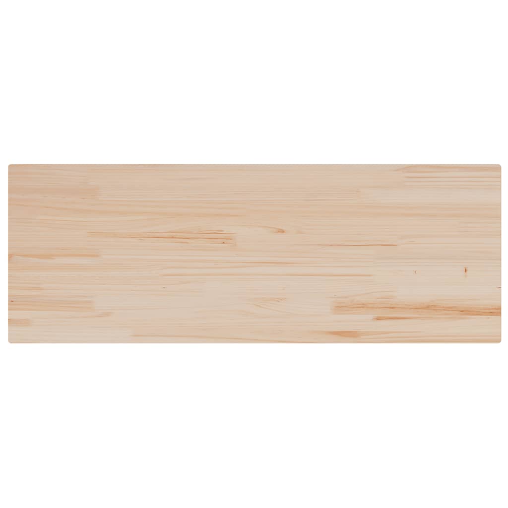 Ploča za stol 110 x 40 x 1,7 cm od masivne borovine pravokutna