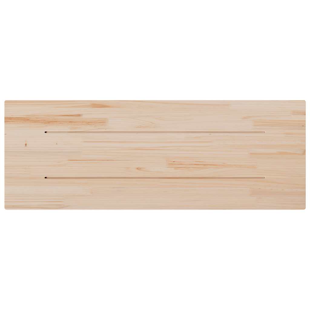 Ploča za stol 110 x 40 x 1,7 cm od masivne borovine pravokutna