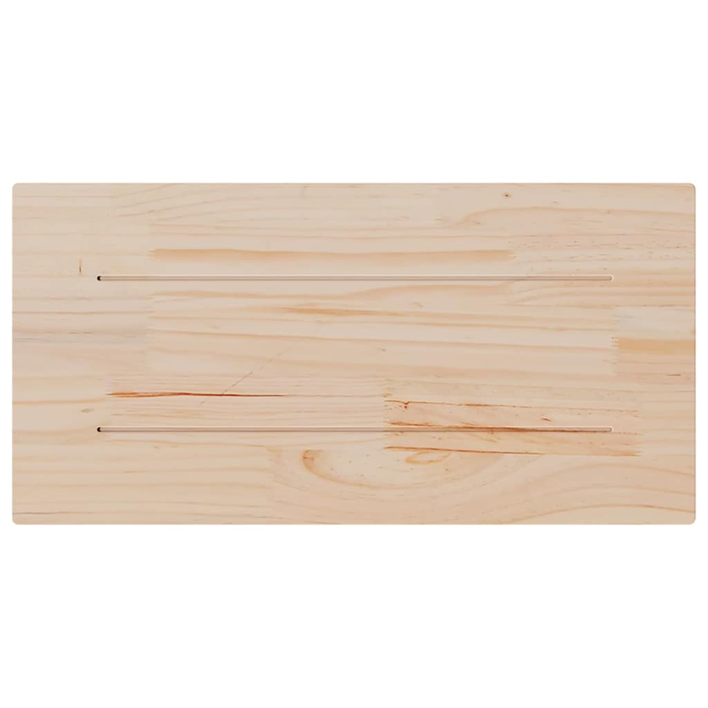Stolne ploče 4 kom 90x45x1,7 cm od masivne borovine pravokutne
