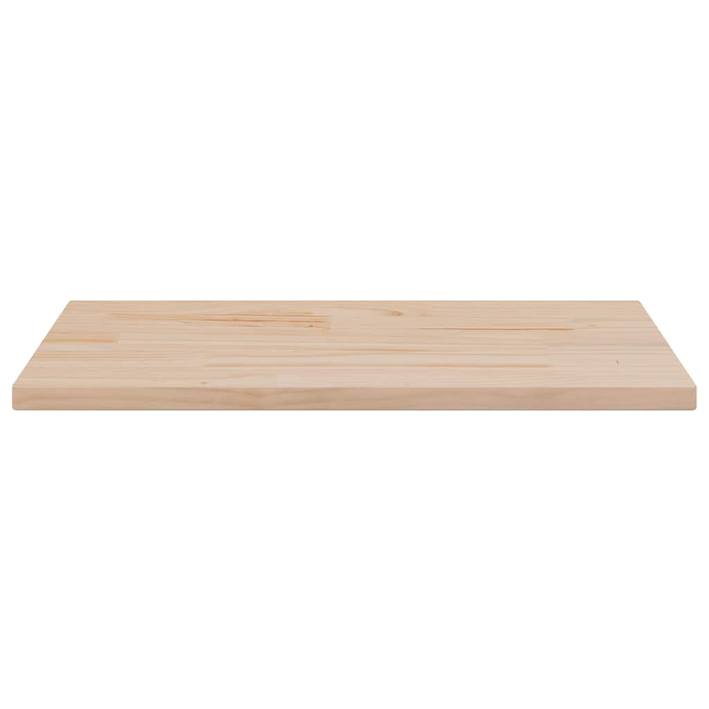 Stolne ploče 2 kom 70x35x2,5 cm od masivne borovine pravokutne