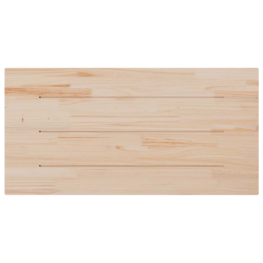 Stolna ploča 100 x 50 x 2,5 cm od masivne borovine pravokutna