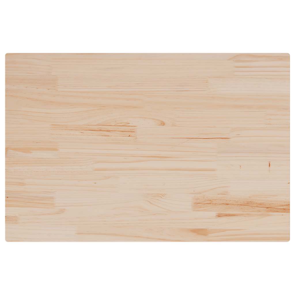 Stolne ploče 3 kom 80x53x2,5 cm od masivne borovine pravokutne