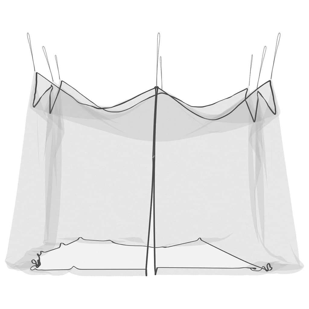 Mreža protiv komaraca za vanjsku upotrebu 220 mreža crna 300x300x250 cm