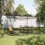Mreža protiv komaraca za vanjsku upotrebu 220 mreža crna 300x300x250 cm