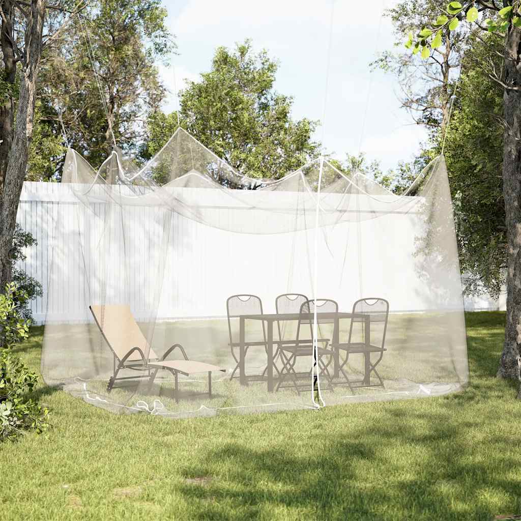 Mreža protiv komaraca za vanjsku upotrebu 220 mreža bijela 300x300x250 cm