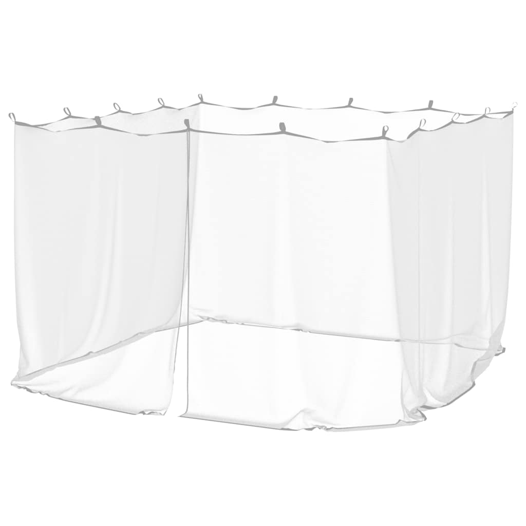 Mreža protiv komaraca za vanjsku upotrebu 220 mreža bijela 300x300x200 cm