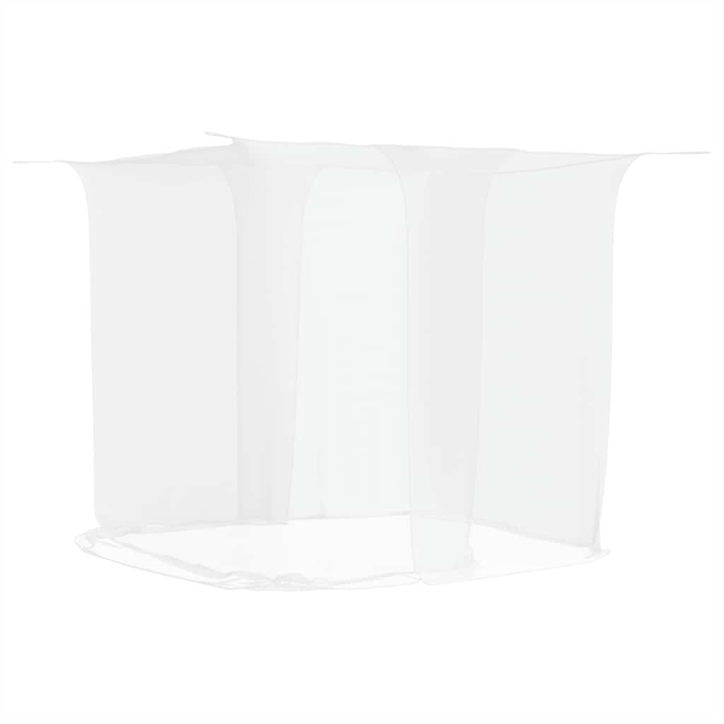 Viseća mreža protiv komaraca 156 bijela 220 x 150 x 180 cm