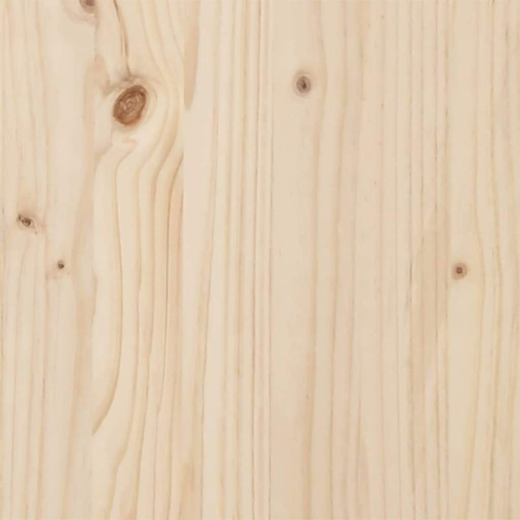 Blagovaonski stol X-oblika 140x80x75 cm od borovine i čelik