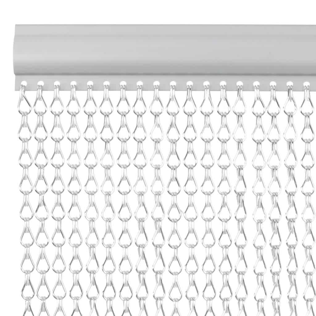 Lančani zastor za zaštitu od muha 80 x 212 cm aluminijski