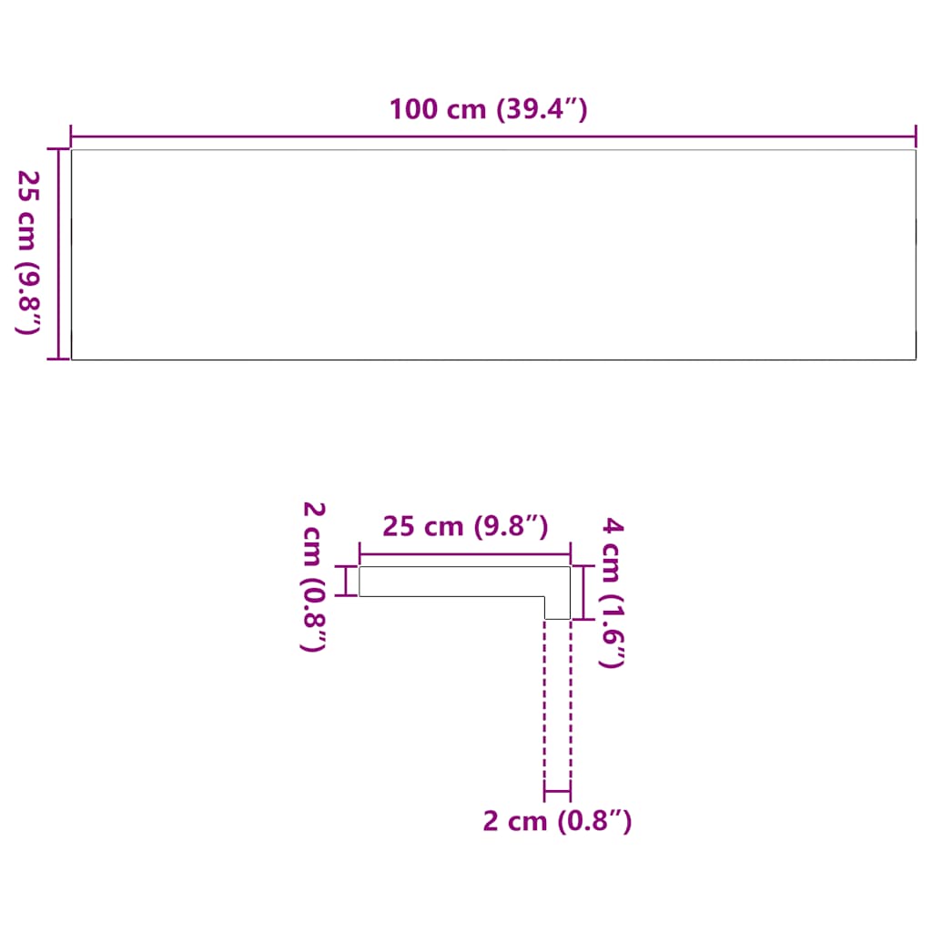 Gazišta za stepenice 4 kom od svjetlosmeđa masivne hrastovine