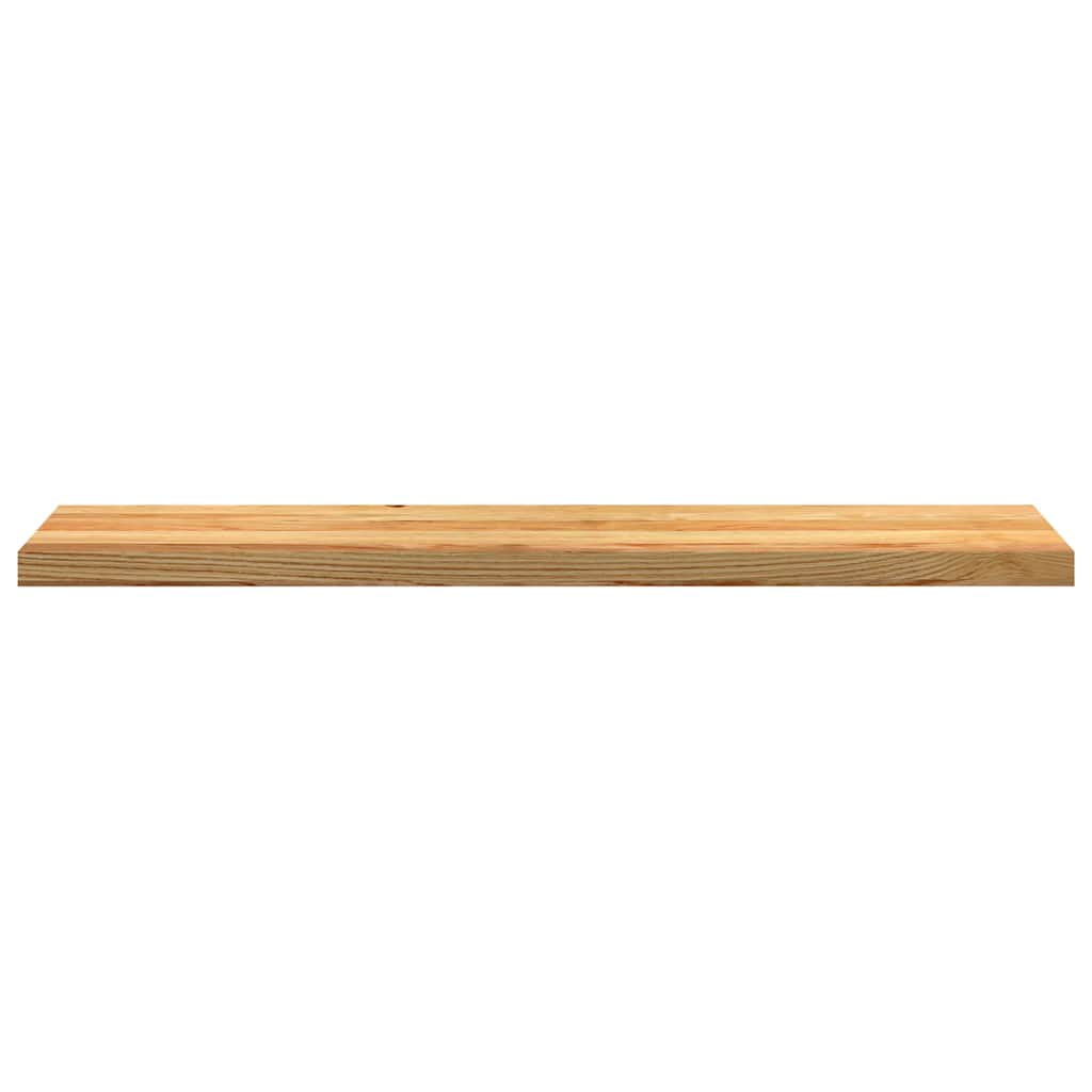 Gazišta stepenice 12 kom svjetlosmeđi 120x25x2 cm masivna hrast