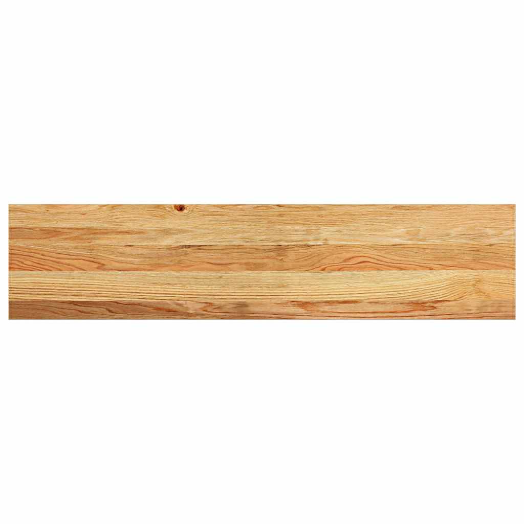 Gazišta stepenice 16 kom svjetlosmeđi 110x30x2 cm masivna hrast