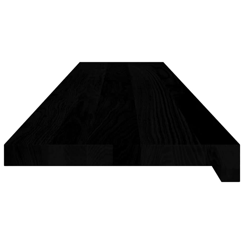 Gazišta stepenice 4 kom tamnosmeđi 120x30x2 cm masivna hrast