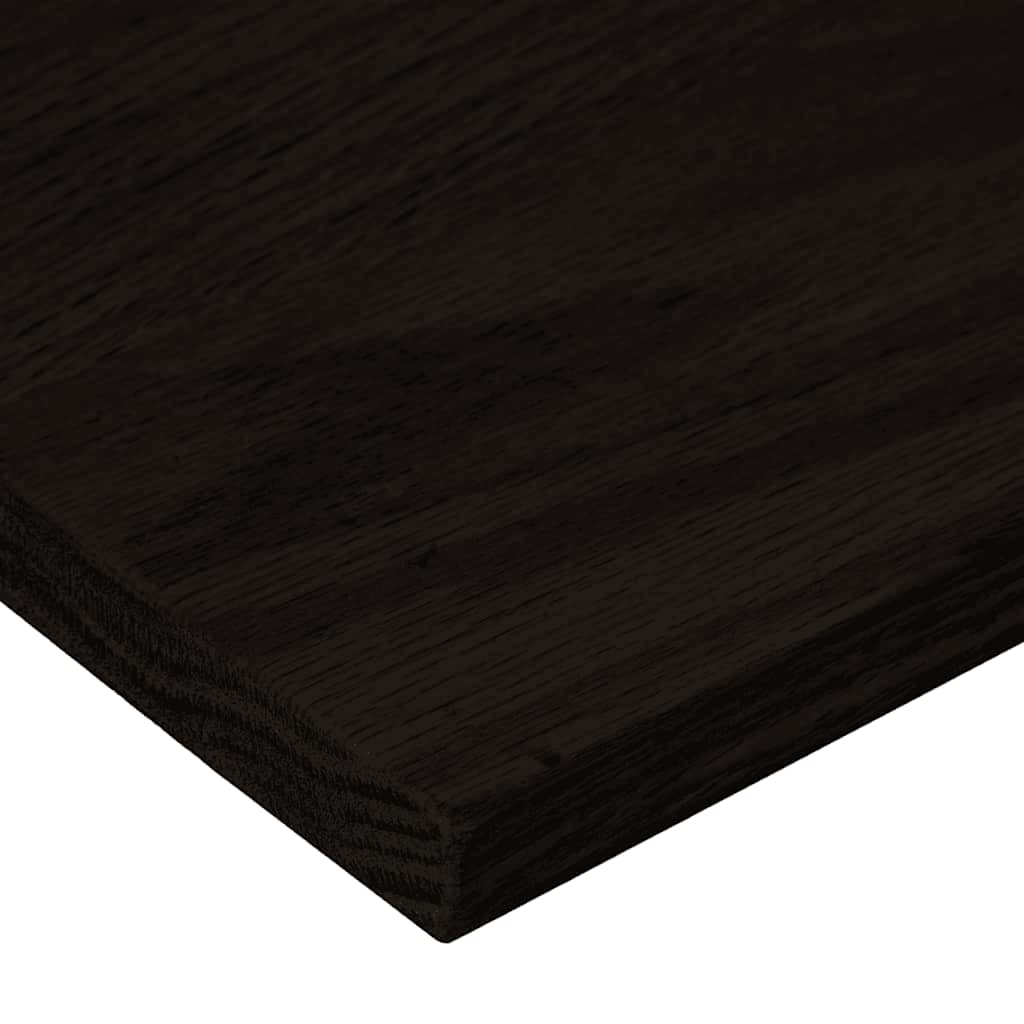 Gazišta stepenice 16 kom tamnosmeđi 70x25x2 cm masivna hrast