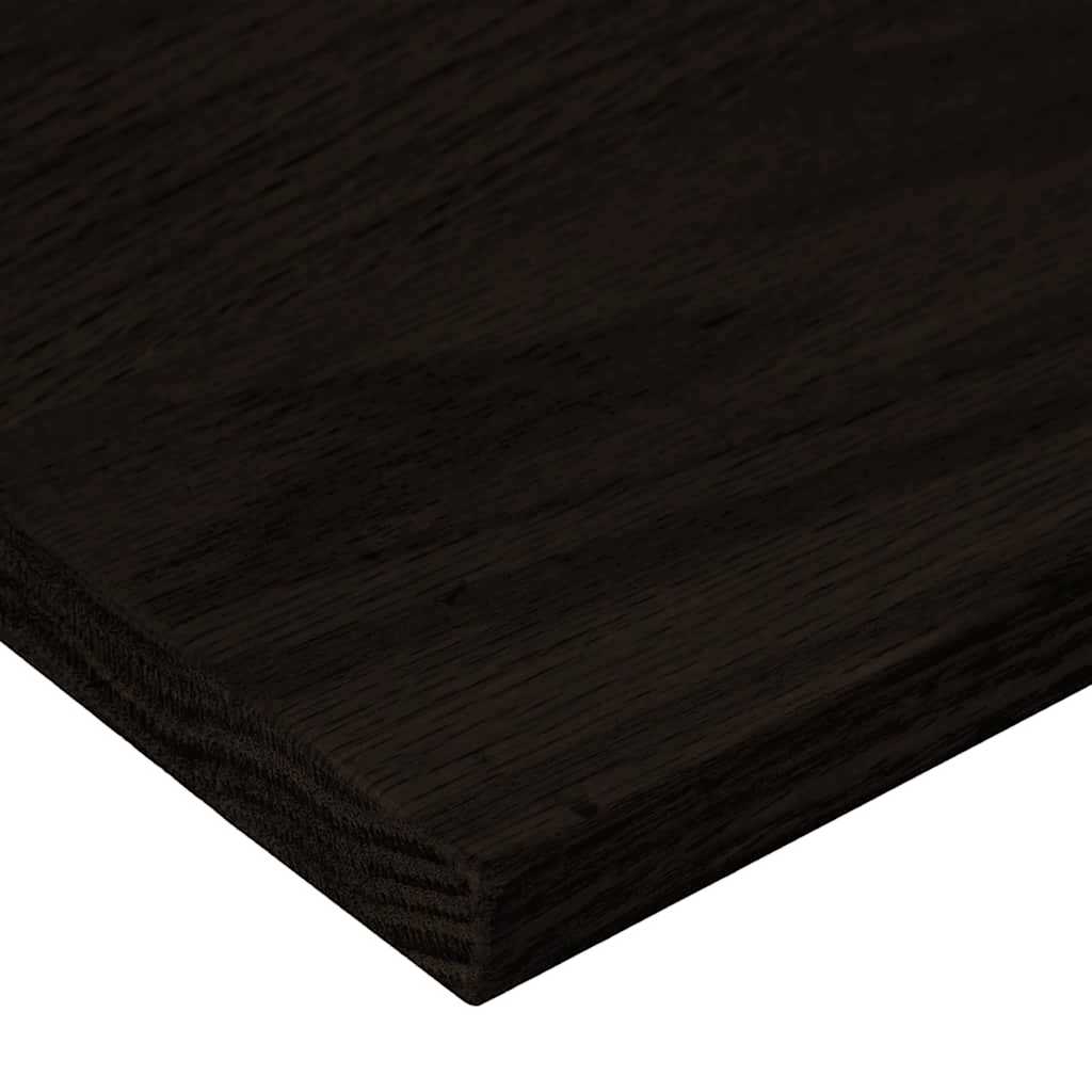 Gazišta stepenice 16 kom tamnosmeđi 80x25x2 cm masivna hrast