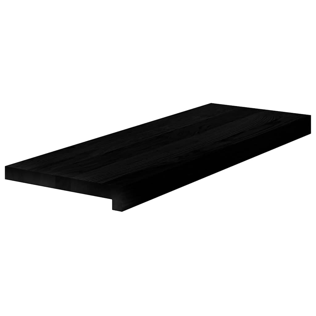 Gazišta stepenice 20 kom tamnosmeđi 70x25x2 cm masivna hrast