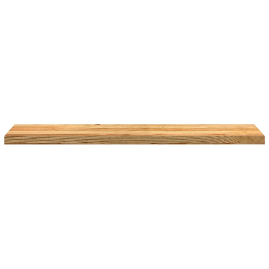 Gazišta stepenice 2 kom svjetlosmeđi 120x25x2 cm masivna hrast