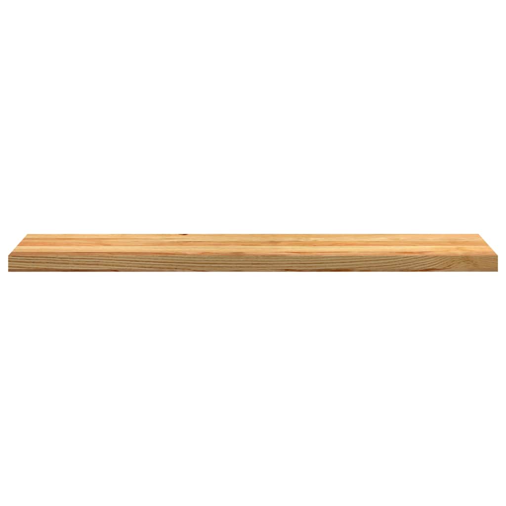 Gazišta stepenice 2 kom svjetlosmeđi 120x30x2 cm masivna hrast