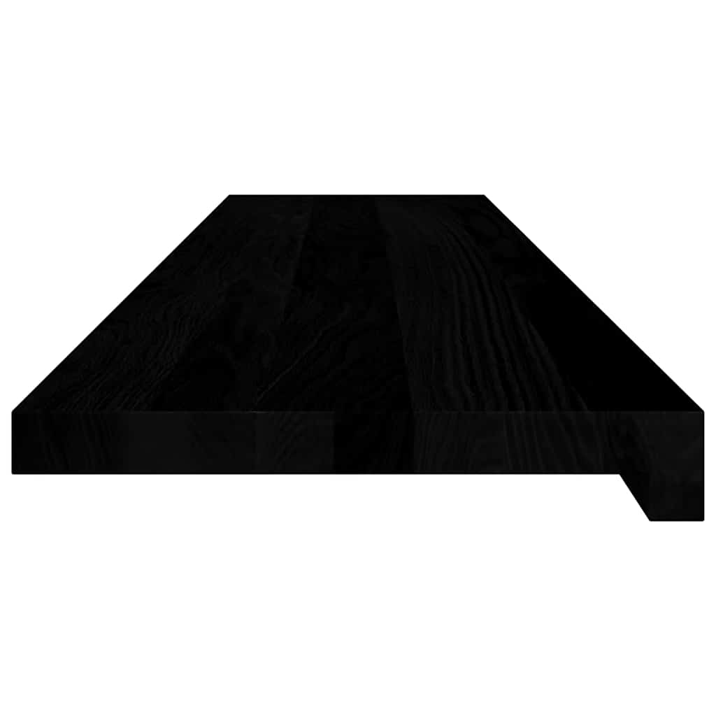Gazišta stepenice 2 kom tamnosmeđi 110x25x2 cm masivna hrast