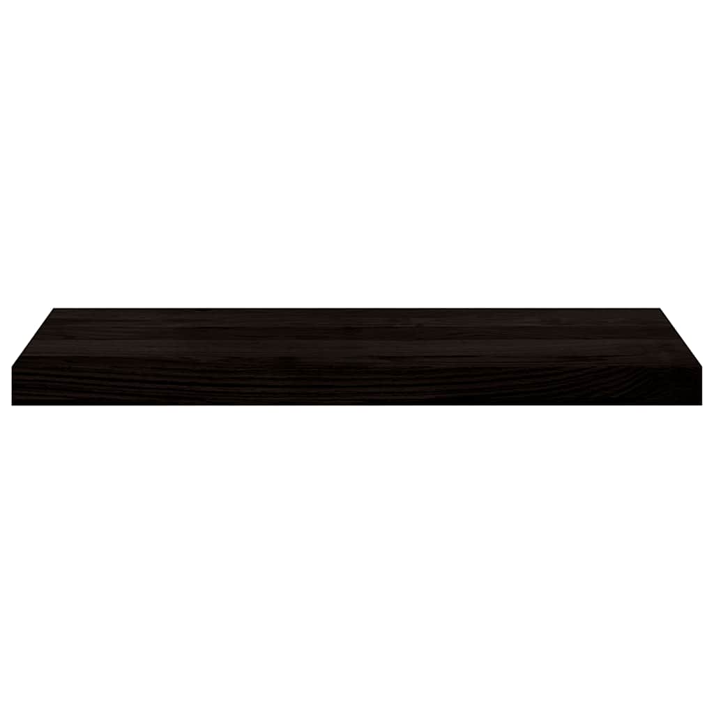 Gazišta stepenice 2 kom tamnosmeđi 70x30x2 cm masivna hrast