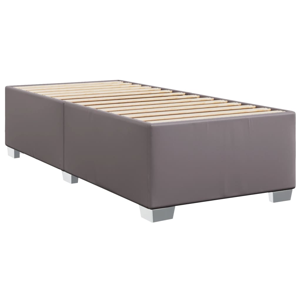 Okvir za krevet sivi 80 x 200 cm od umjetne kože