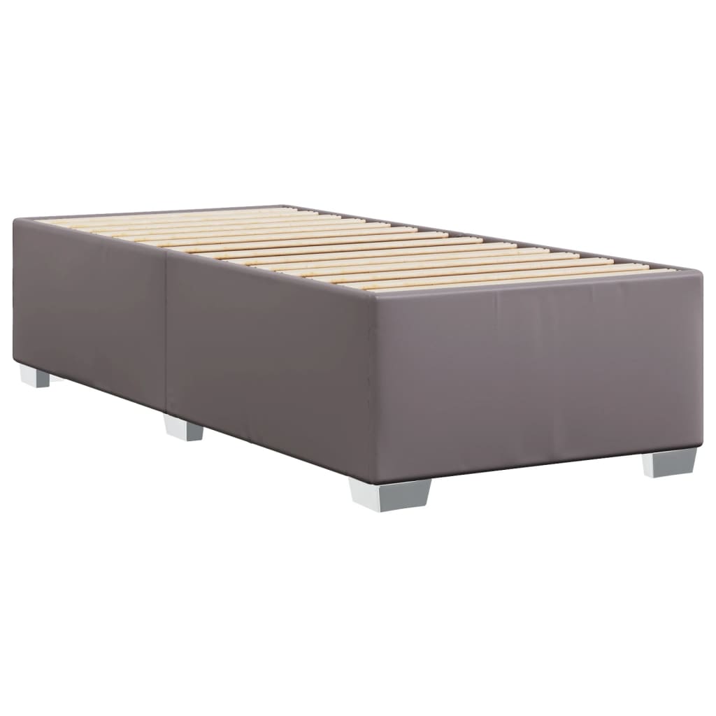 Okvir za krevet sivi 80 x 200 cm od umjetne kože