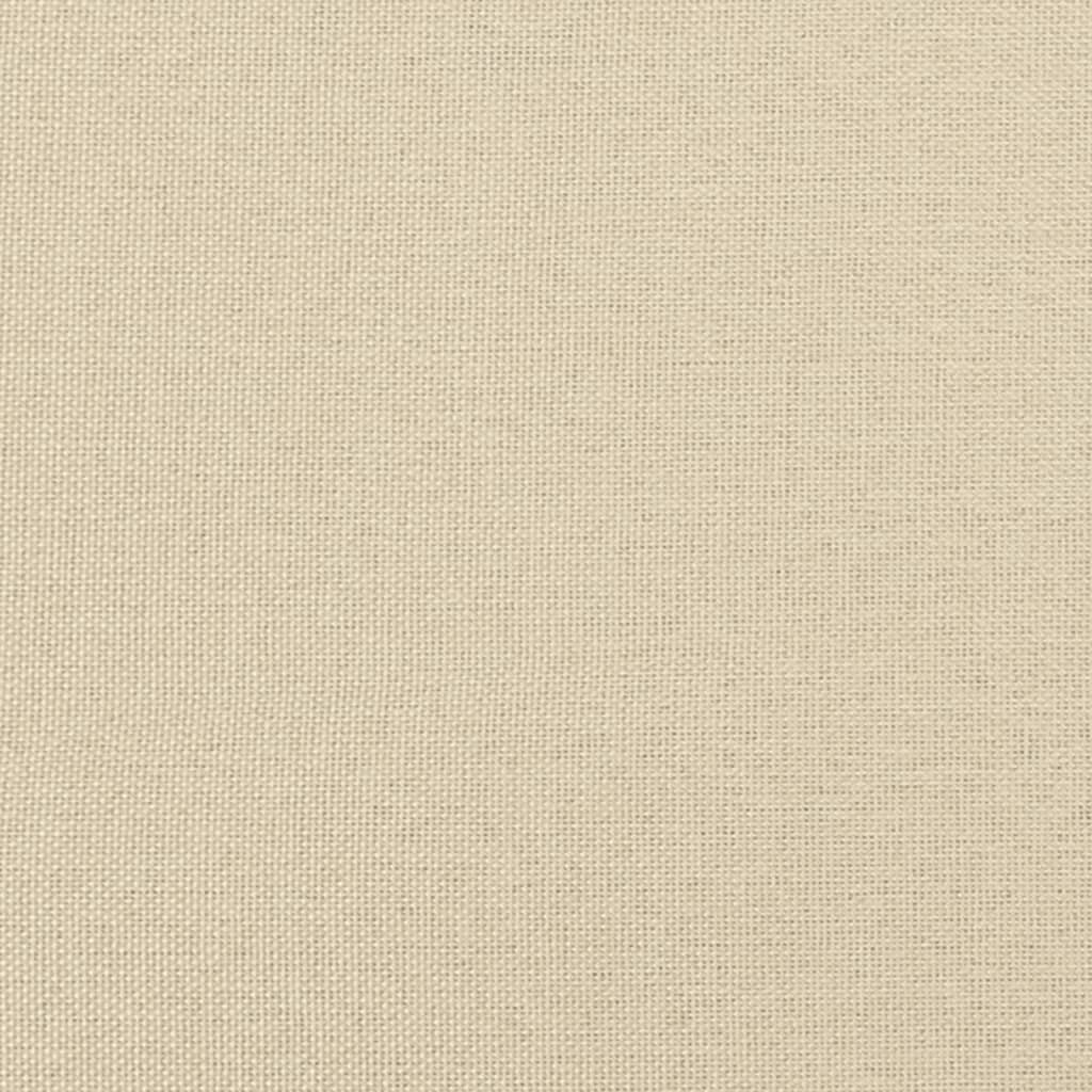 Okvir za krevet bez madraca krem 90x190cm od tkanine