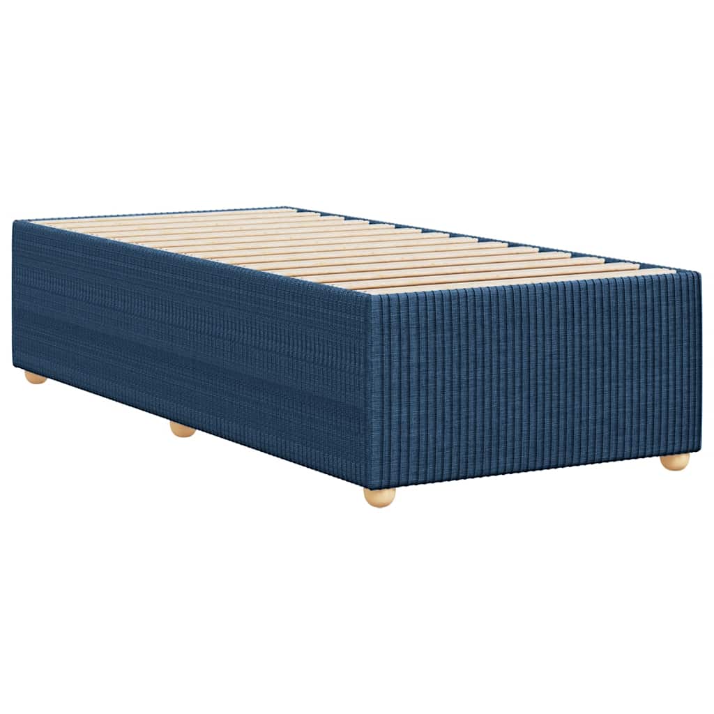 Okvir za krevet bez madraca plava 80x200cm od tkanine