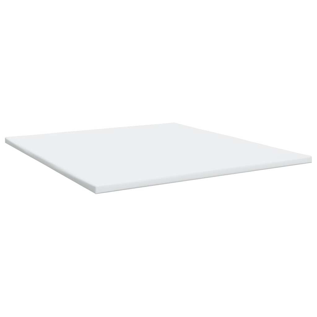 Krevet s oprugama i madracem smeđesivi 200x200 cm od tkanine