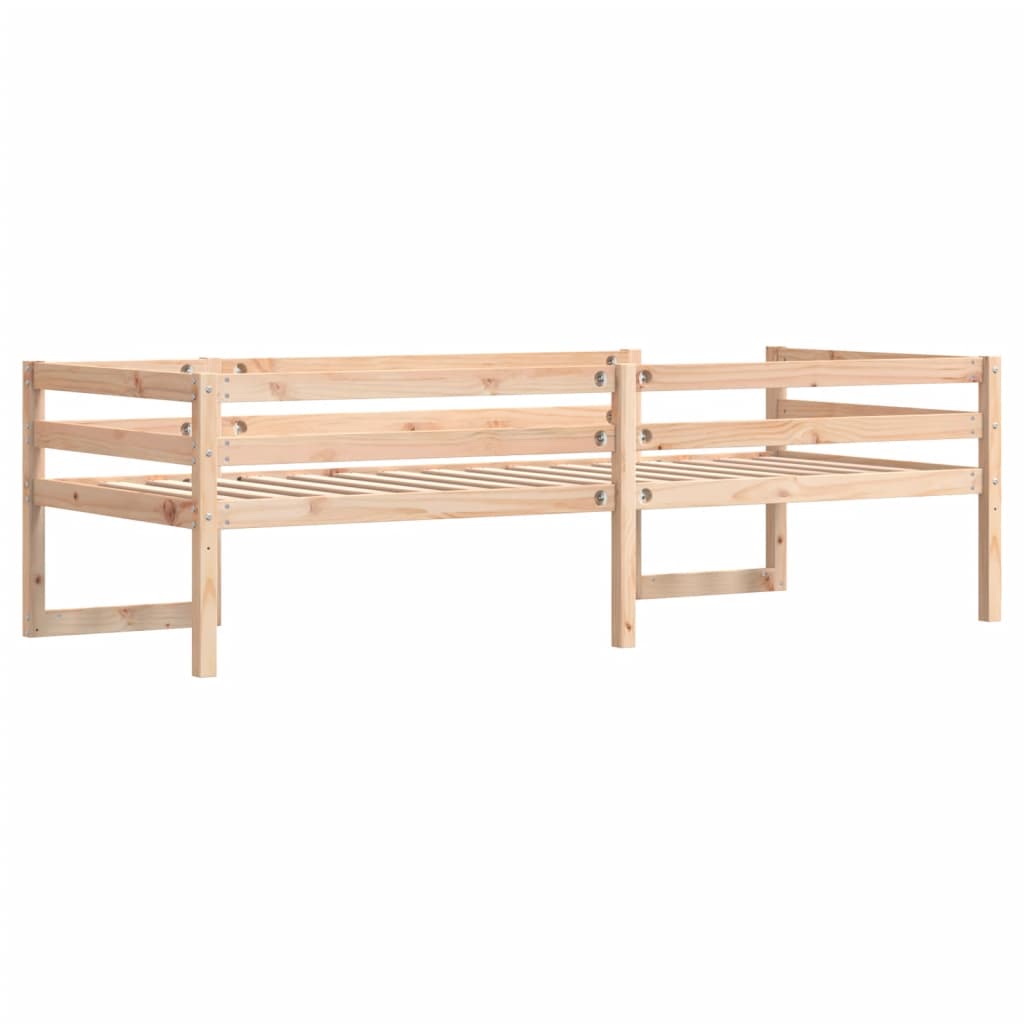 Okvir za dječji krevet 80 x 200 cm od masivne borovine