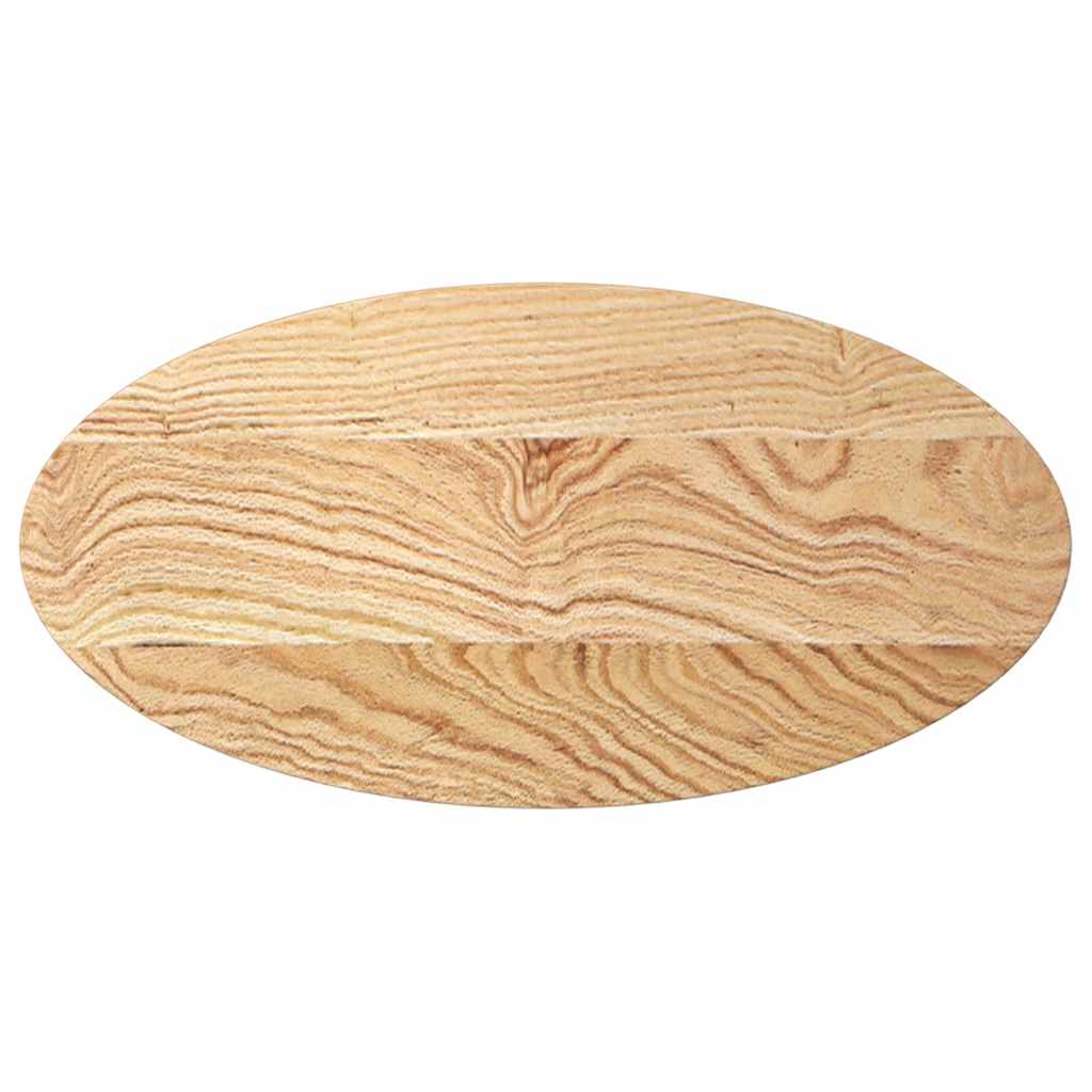 Ploča stola 80x40x2 cm Masivno drvo Hrast Ovalni