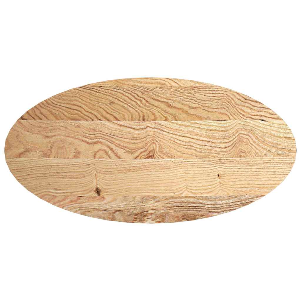 Stolna ploča 120x60x2 cm od ovalna masivna hrastovina