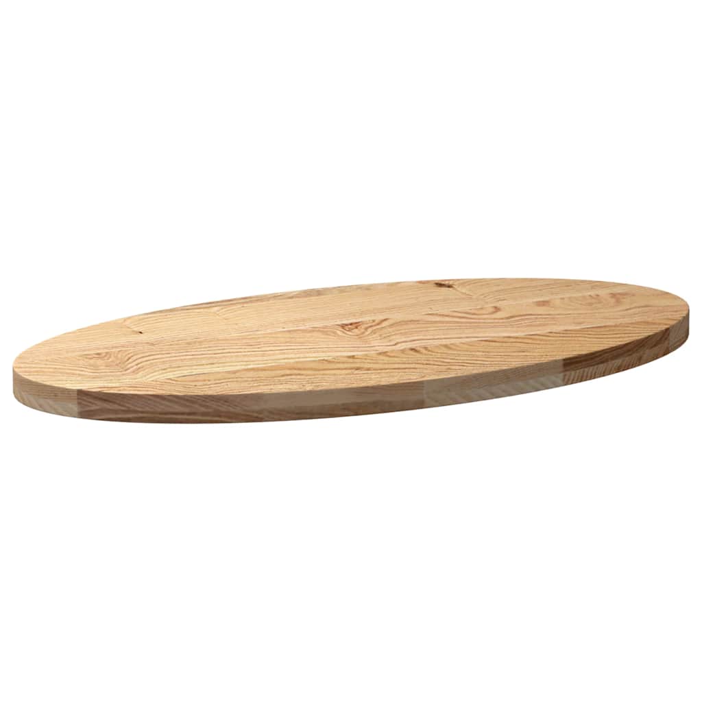 Stolna ploča 100x50x4 cm od ovalna masivna hrastovina