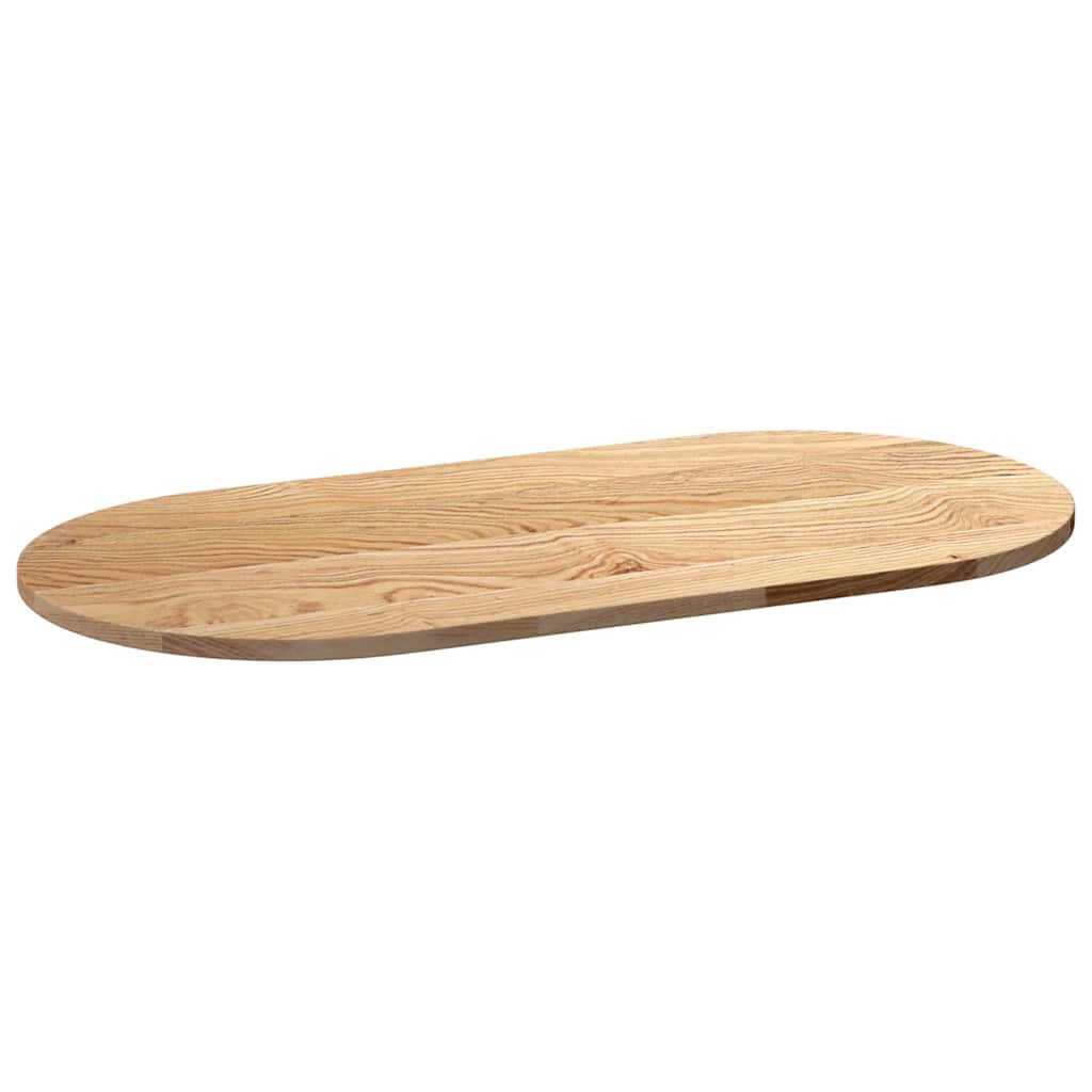 Stolna ploča 100x50x2 cm od ovalna masivna hrastovina