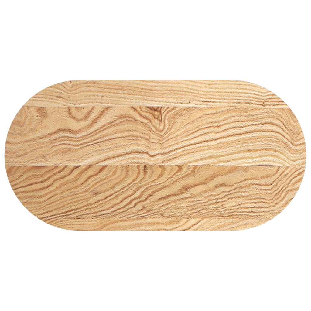 Stolna ploča 80x40x4 cm od ovalna masivna hrastovina