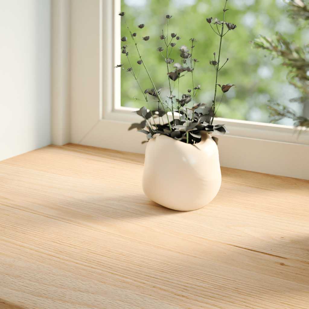 Prozorske klupice 2 kom 70x20x2 cm netretirane masivne hrast